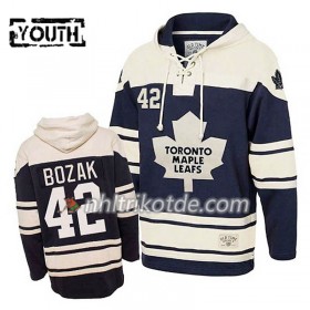 Toronto Maple Leafs Tyler Bozak 42 Blau Sawyer Hooded Sweatshirt - Kinder